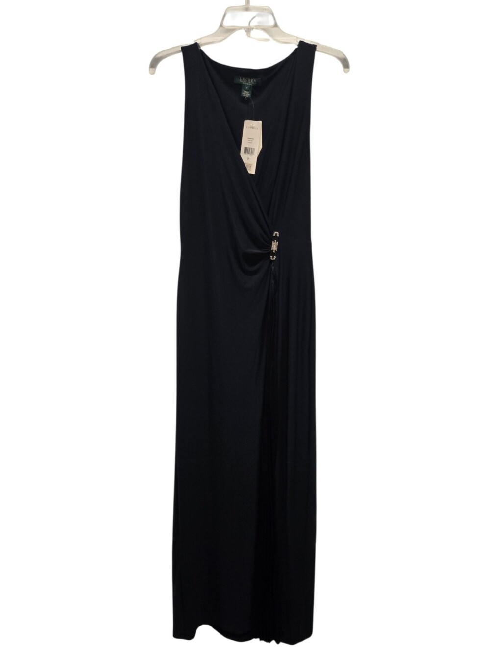 NWT Lauren Ralph Lauren sSeeveless maxi Dress SZ 4